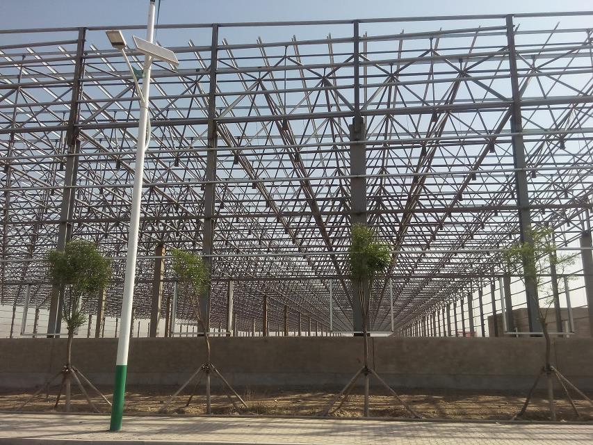 南京汽车工业厂房网架