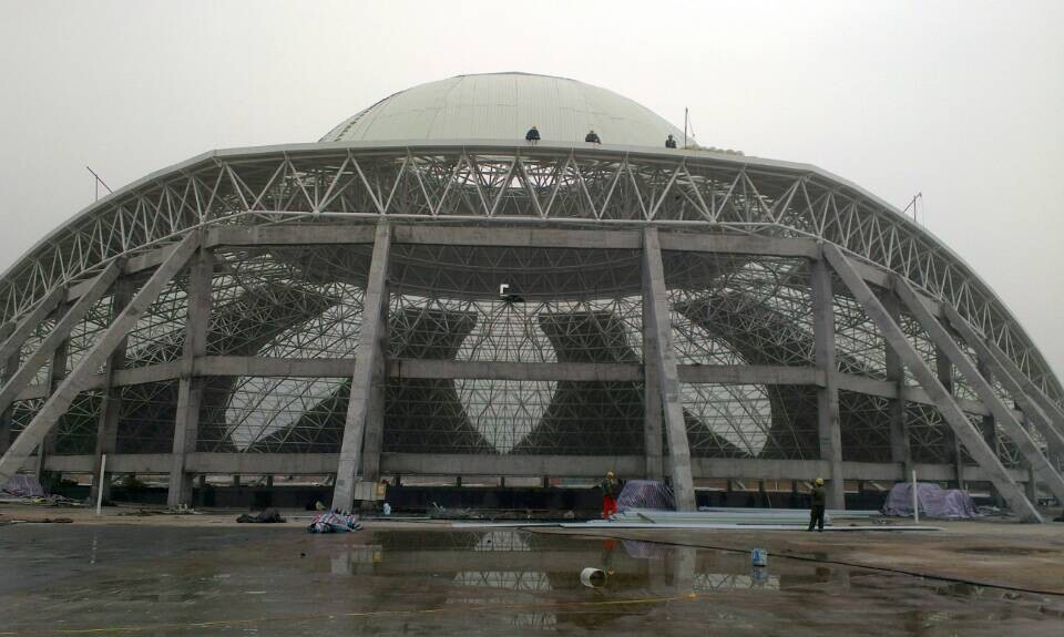 南京温泉馆网架工程